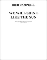 We Will Shine Like The Sun SA choral sheet music cover